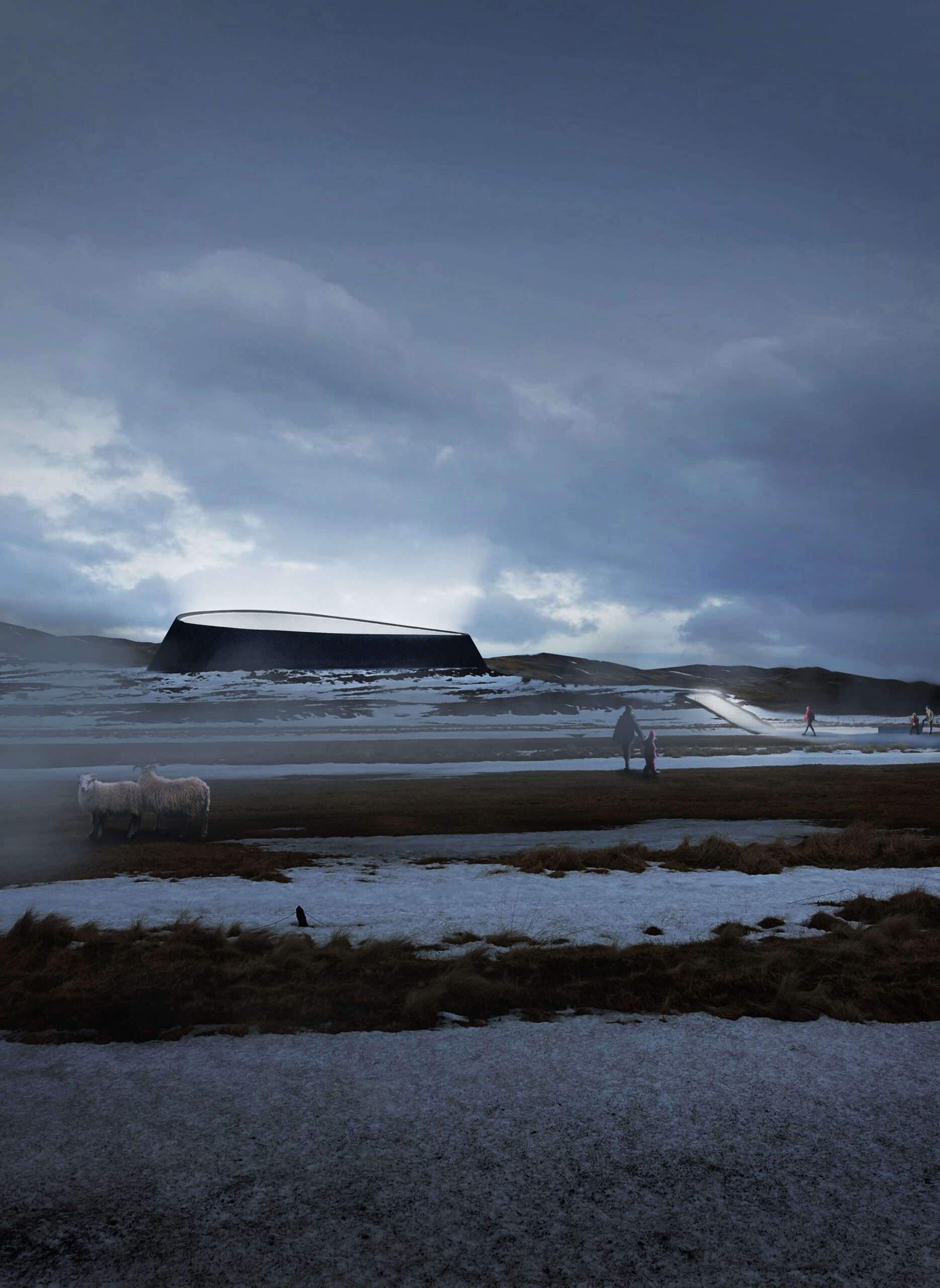 FLORENT-SAUVINEAU-ARCHITECTE-VOLCANO-MUSEUM-RENDER-OUTSIDE