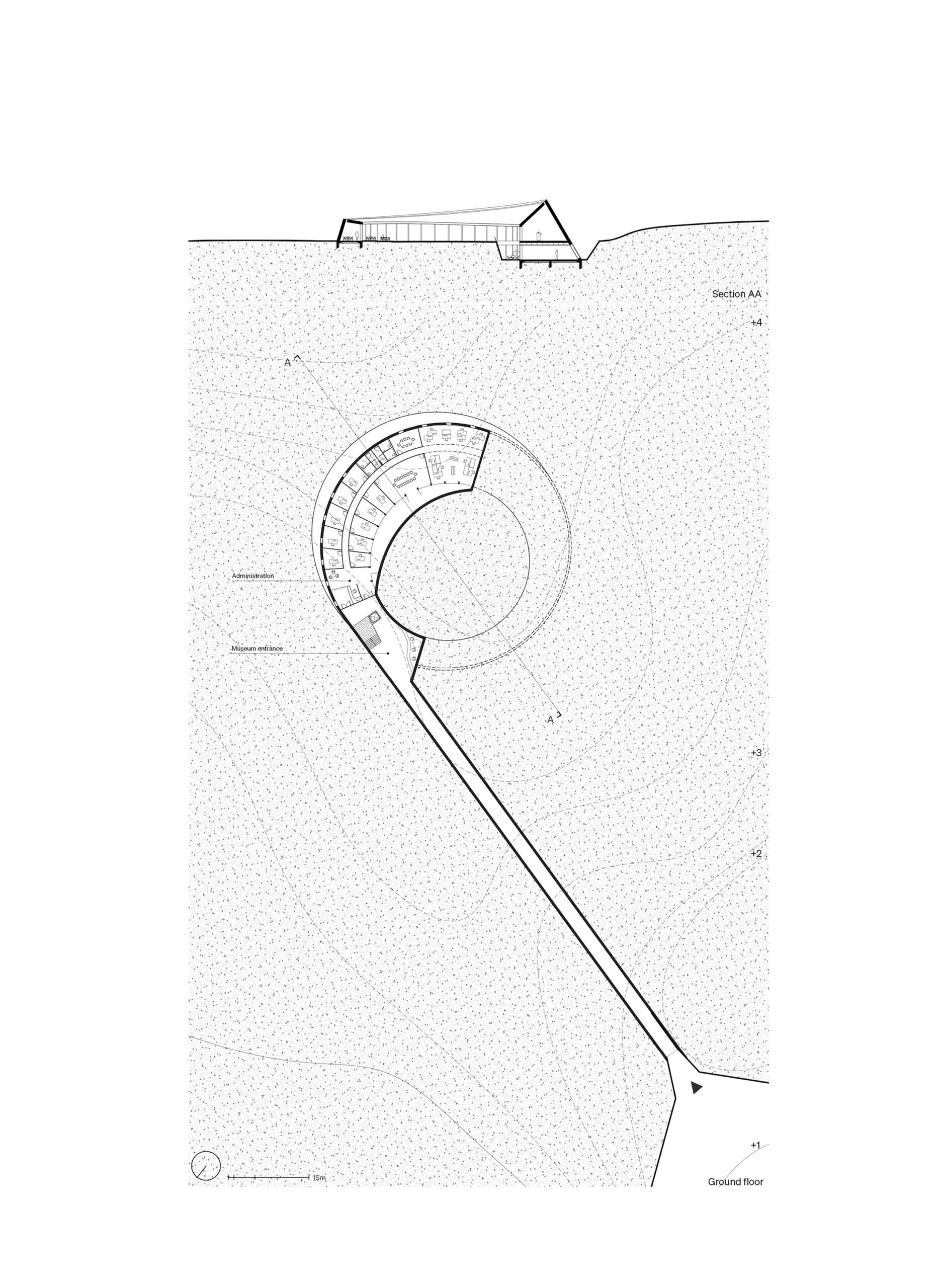 FLORENT-SAUVINEAU-ARCHITECTE-VOLCANO-MUSEUM-PLAN-SECTION02