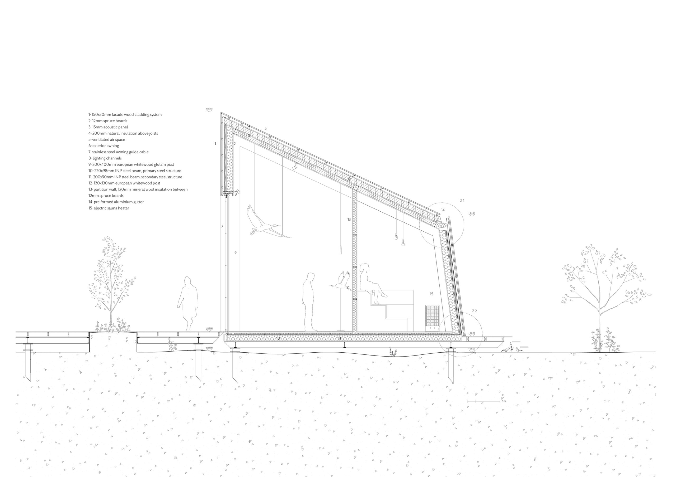 FLORENT-SAUVINEAU-ARCHITECTE-KEMERI-BOG-VISITOR-CENTER-SECTION